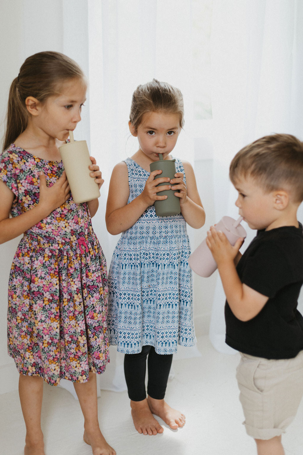 Toddler cups with Straw