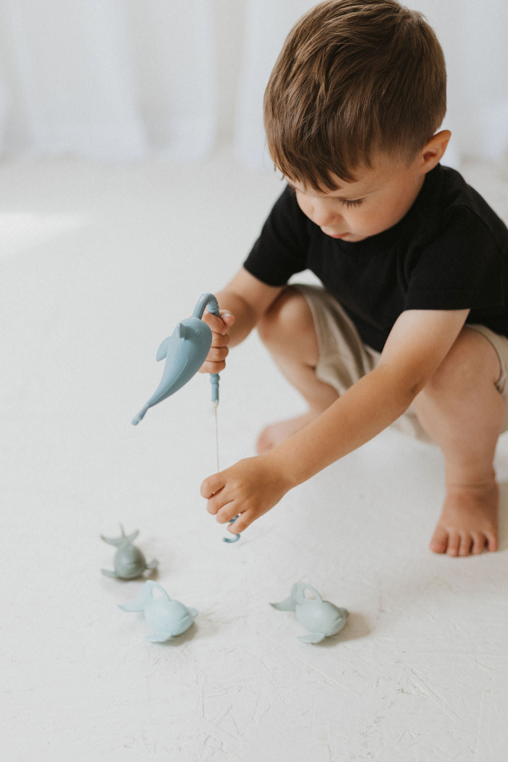 Silicone Fishing Set