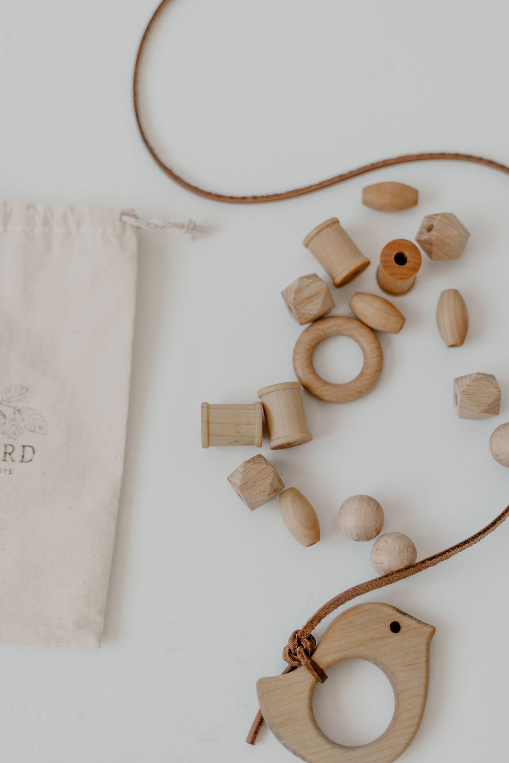 DIY Lacing Kit/Wood and Leather Lacing Kit