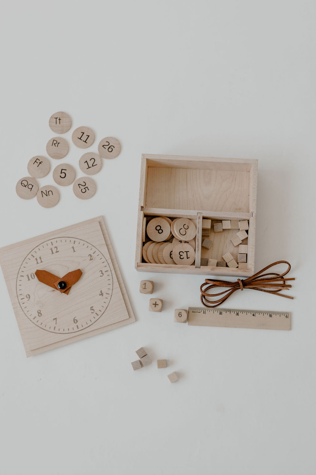 Wooden Number / ABC discs