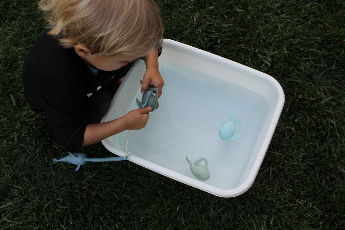 Silicone Fishing Set