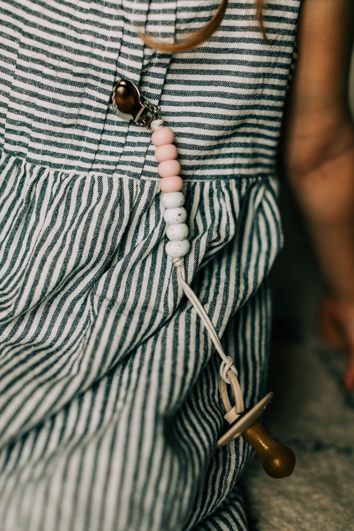 Chickadee Pacifier Clip