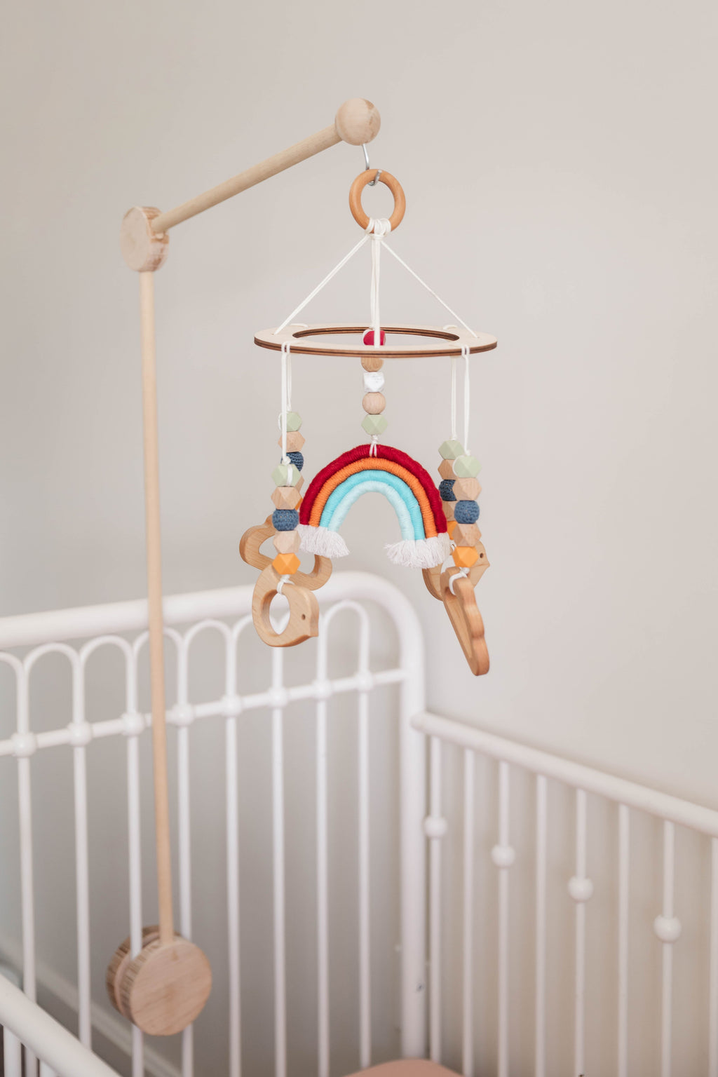 Rainbow Crib Mobile