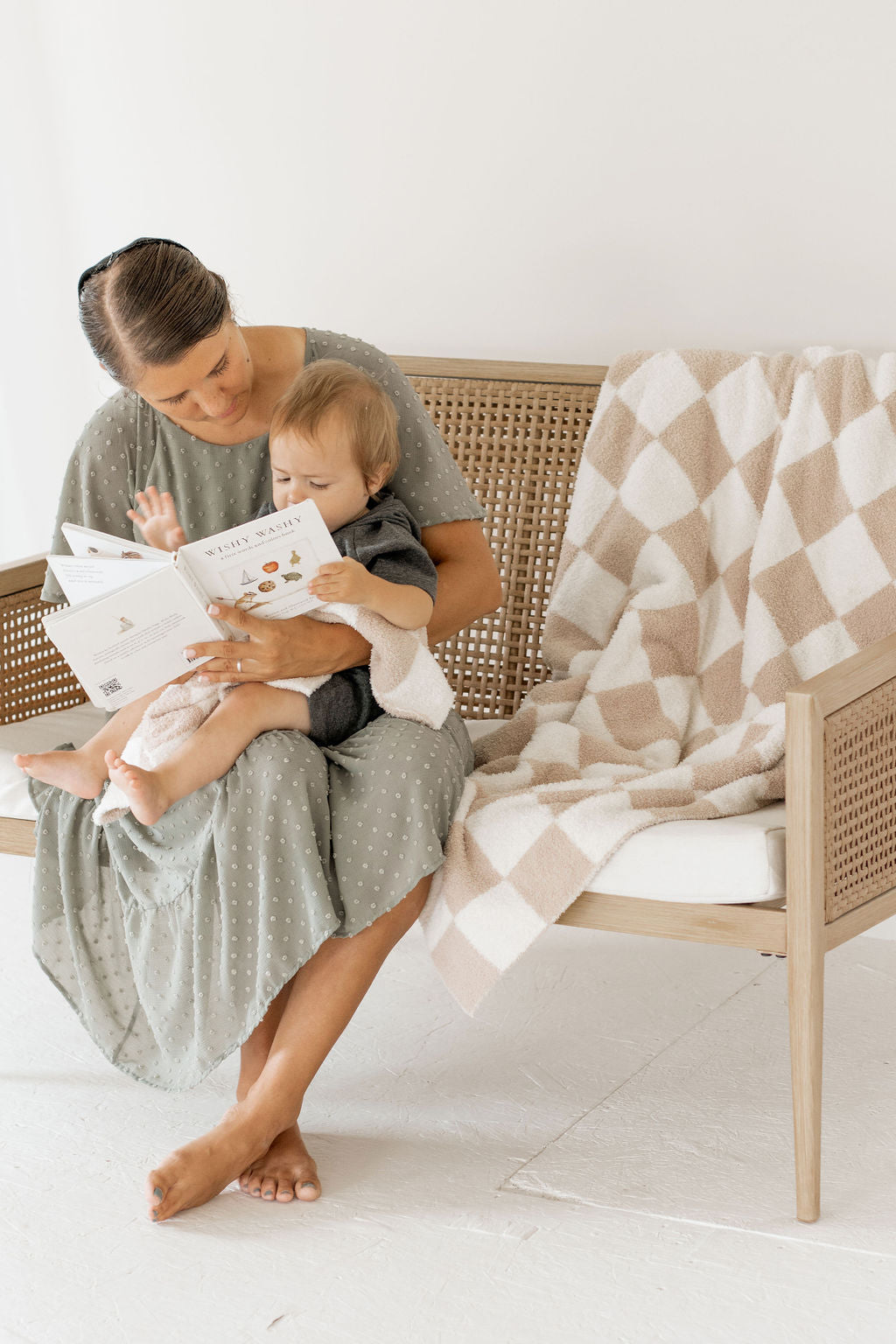 Wishy Washy - A first words and colors book