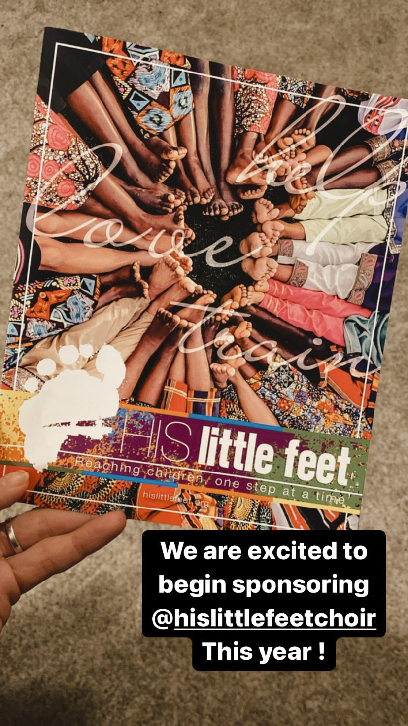 Donations towards His Little Feet