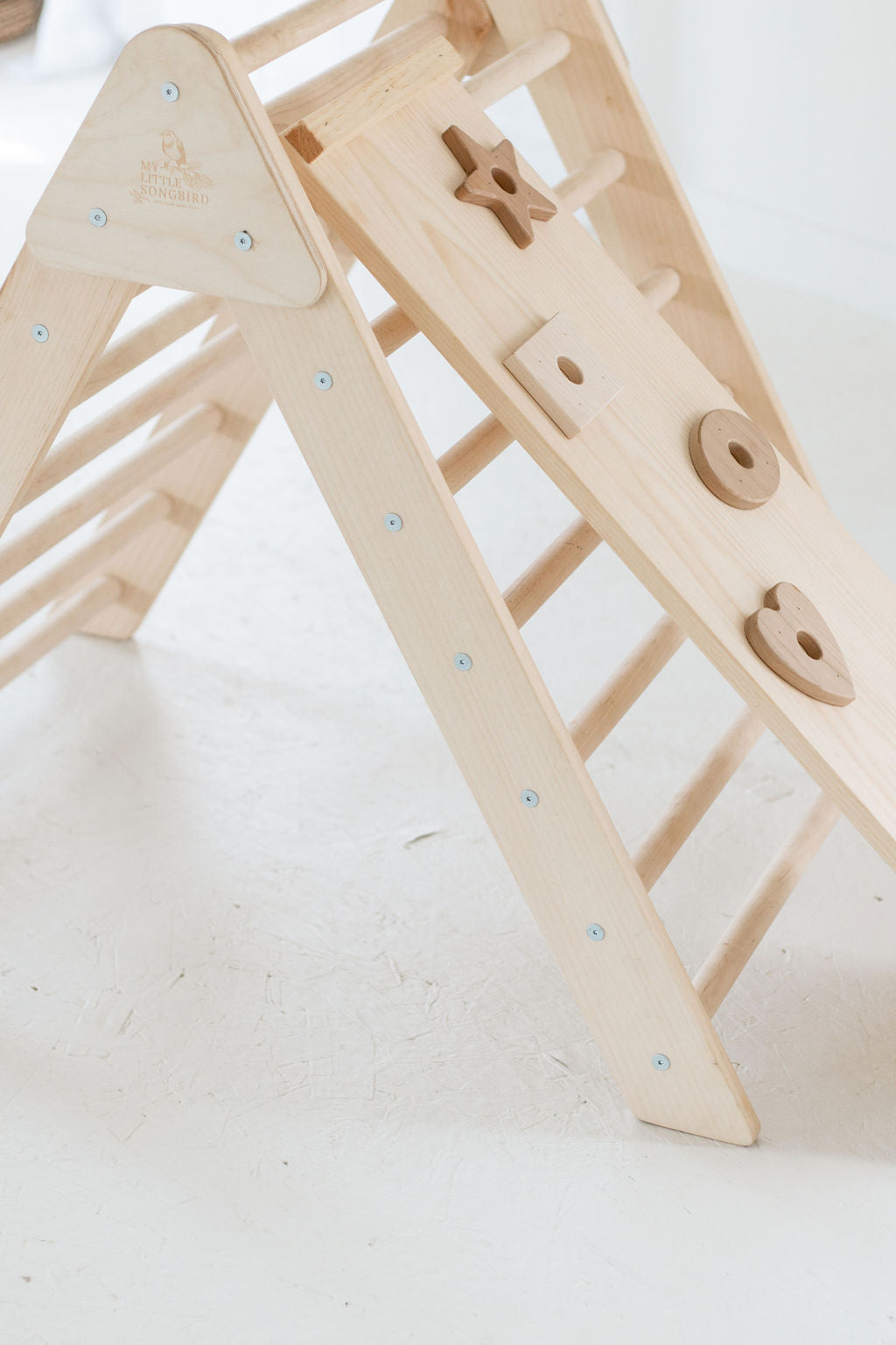 Large Wooden climbing triangle