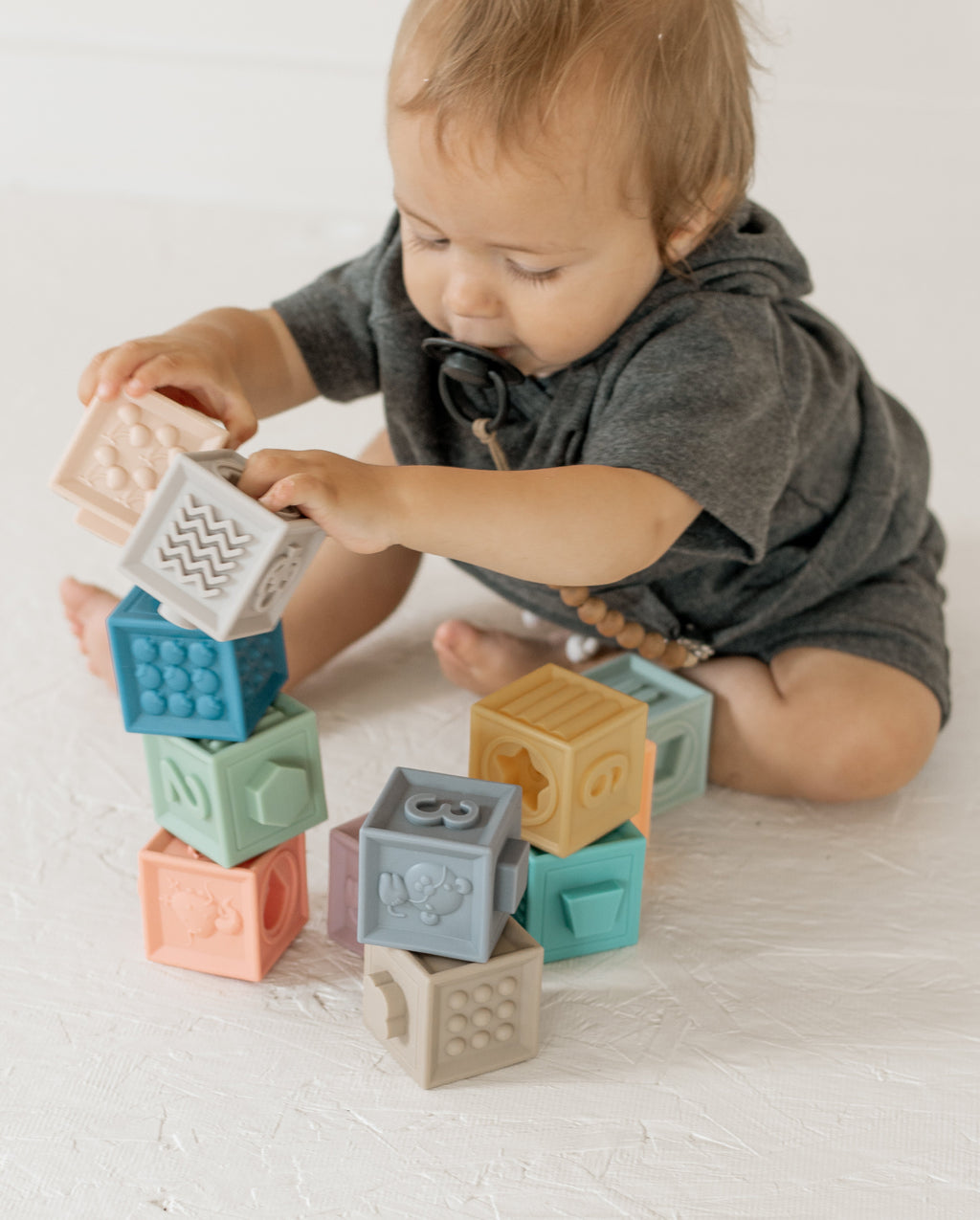 1-2-3's Silicone Blocks Set