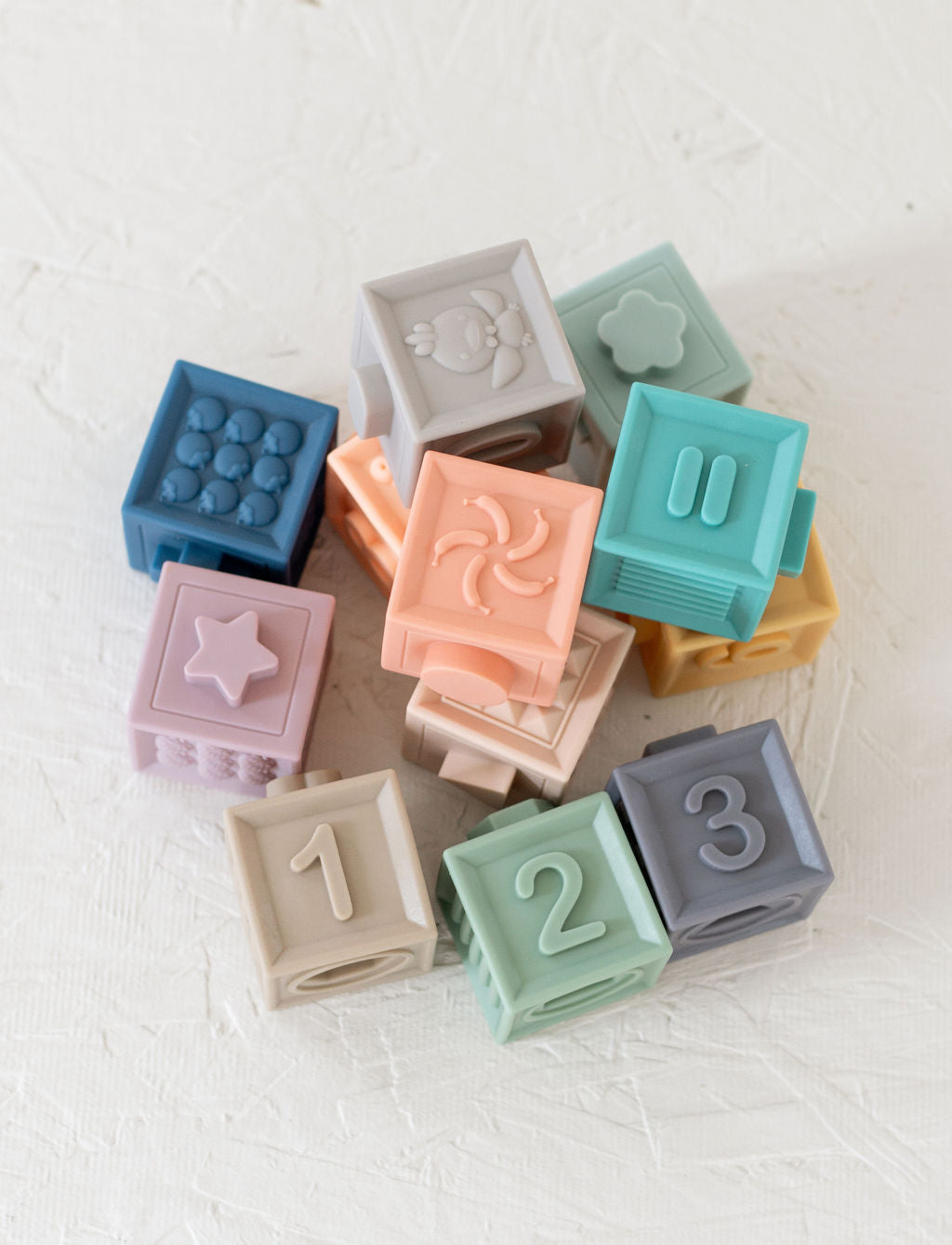 1-2-3's Silicone Blocks Set
