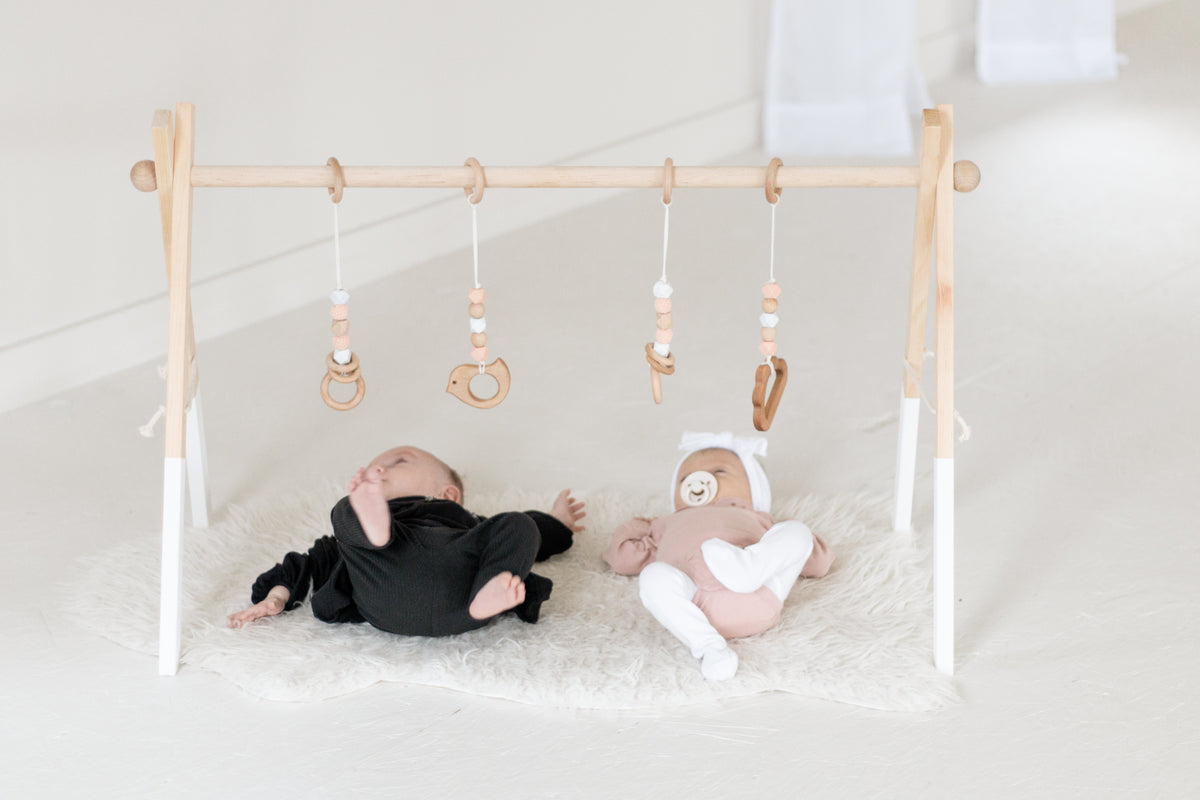 Twin sized Gym/Wooden play gym/baby gym/wooden baby gym/