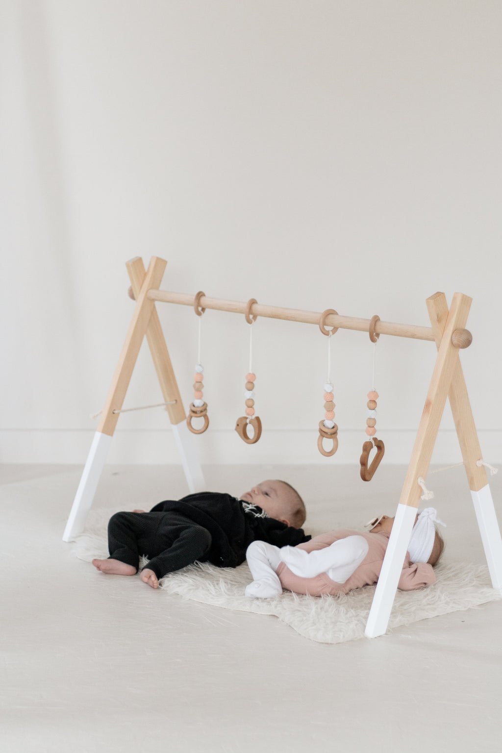 Twin sized Gym/Wooden play gym/baby gym/wooden baby gym/
