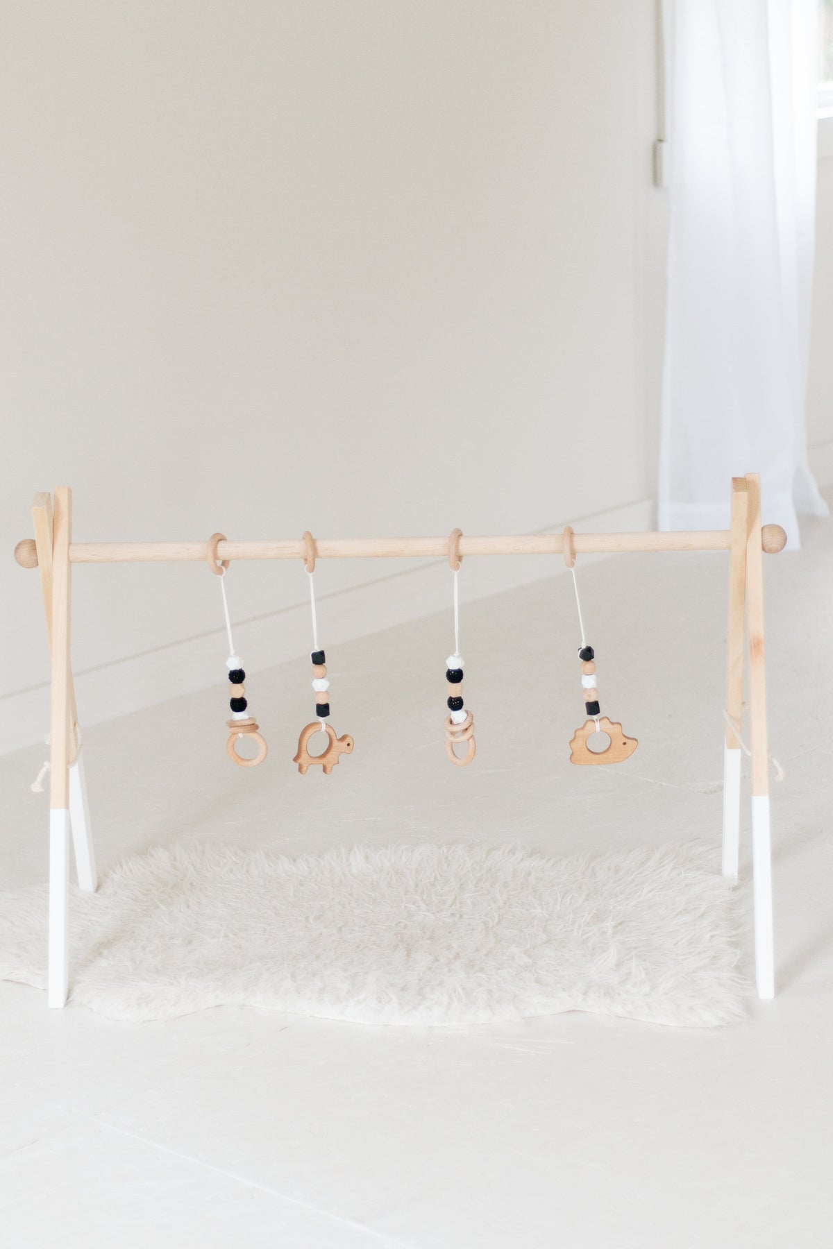 Twin sized Gym/Wooden play gym/baby gym/wooden baby gym/