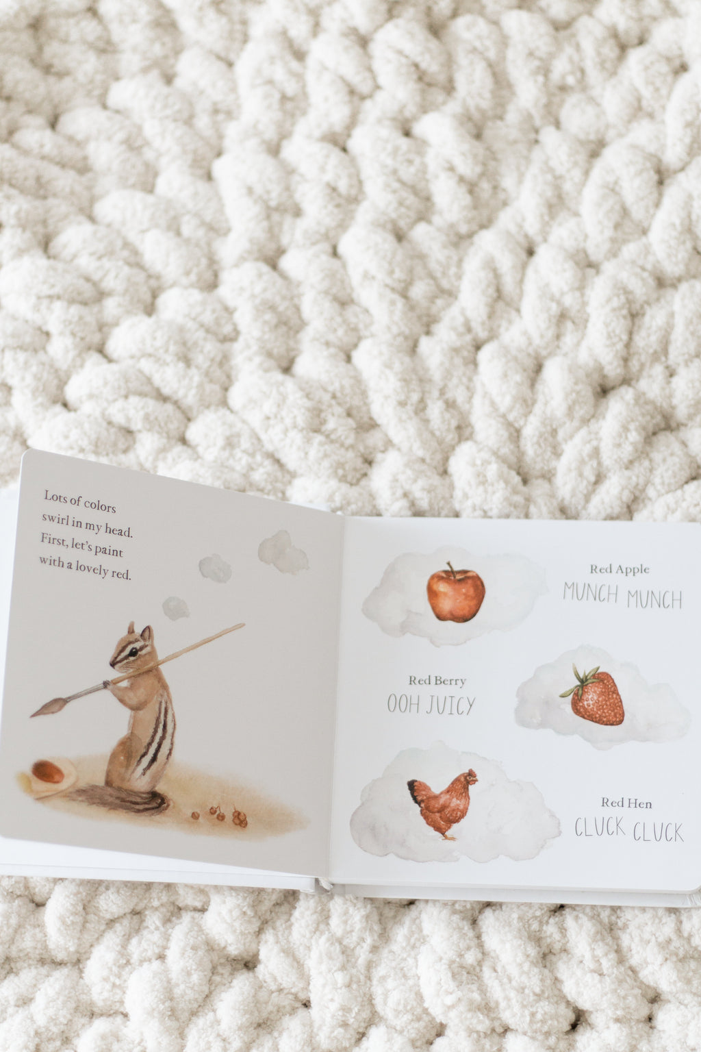 Wishy Washy - A first words and colors book