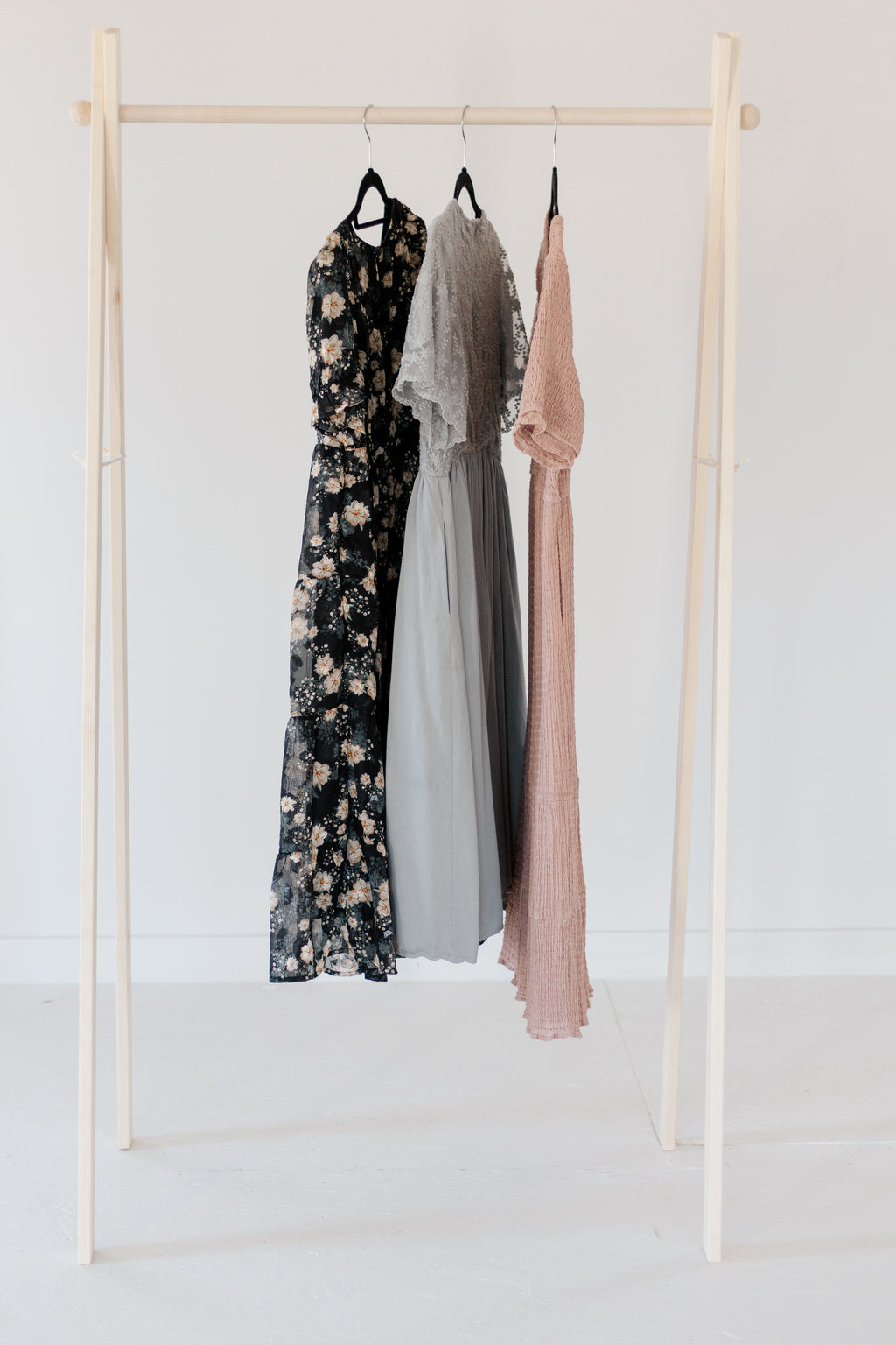 Flawed/discounted Large Wooden Clothing Rack