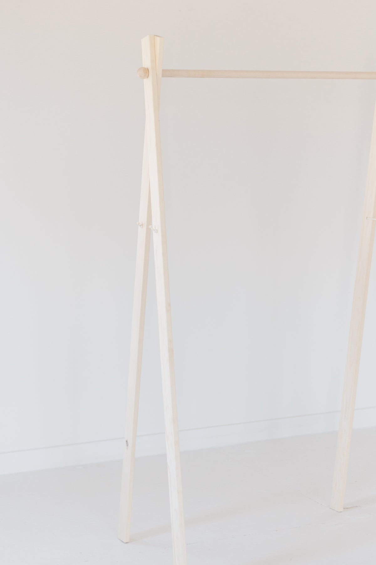 Large Wooden Clothing Rack