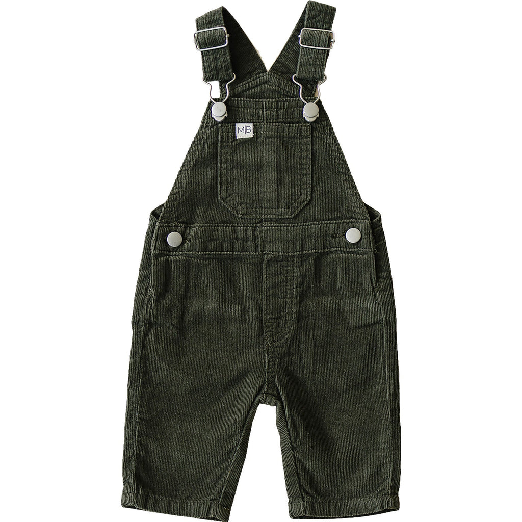 Green Corduroy Overalls